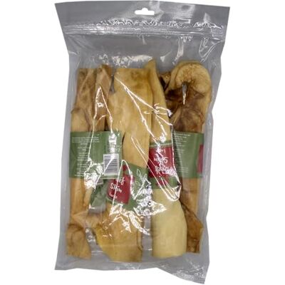 Pure Beef Skin Large 30cm 5 Pack 100% Natural Beef Dog Chew Air Dried & Grain Free Pure Beef Skin Large 30cm 5 Pack 100% Natural Beef Dog Chew Air Dried & Grain Free
