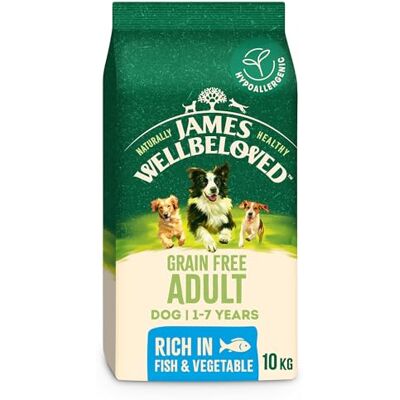 James Wellbeloved - Adult Grain Free Fish and Vegetable - Dog Dry Food James Wellbeloved - Adult Grain Free Fish and Vegetable - Dog Dry Food
