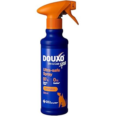 Douxo Spa Detangling Spray for Dogs, 295ml, Safely Detangles and Nourishes the Fur, Leaves the Fur Soft, Revived and Tangle-Free, pH Balanced and Hypoallergenic, Ultra-Safe Skin-Friendly Formula Douxo Spa Detangling Spray for Dogs, 295ml, Safely Detangles and Nourishes the Fur, Leaves the Fur Soft, Revived and Tangle-Free, pH Balanced and Hypoallergenic, Ultra-Safe Skin-Friendly Formula