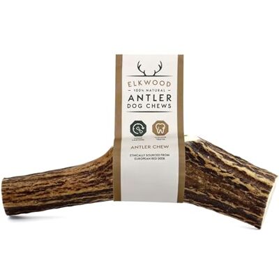 Elkwood Deer Antler Dog Chew Toy Durable & Ethically-Sourced Antler Chews for Power Chewers – Rich in Calcium & Minerals Elkwood Deer Antler Dog Chew Toy Durable & Ethically-Sourced Antler Chews for Power Chewers – Rich in Calcium & Minerals