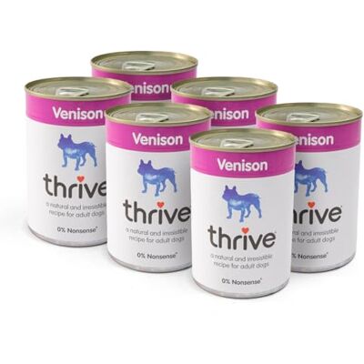 thrive dog food Venison (Pack of 6) thrive dog food Venison (Pack of 6)