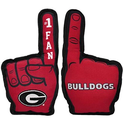 Pets First NCAA Georgia Bulldogs #1 Fan Toy for Dogs & Cats. Best Tough PET Toy with Inner Squeaker. Pets First NCAA Georgia Bulldogs #1 Fan Toy for Dogs & Cats. Best Tough PET Toy with Inner Squeaker.