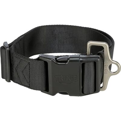 TRIXIE Premium Collar Size L XXL: Neck Circumference 55-80 cm/50 mm in Black Fully Adjustable Dog Collar for Very Large Dogs, Neoprene Padded, 1999401 TRIXIE Premium Collar Size L XXL: Neck Circumference 55-80 cm/50 mm in Black Fully Adjustable Dog Collar for Very Large Dogs, Neoprene Padded, 1999401