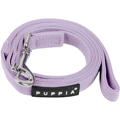 Puppia Two Tone Dog Lead Strong Durable Comfortable Grip Walking Training Leash for Small & Medium Dog, Violet, Small Puppia Two Tone Dog Lead Strong Durable Comfortable Grip Walking Training Leash for Small & Medium Dog, Violet, Small