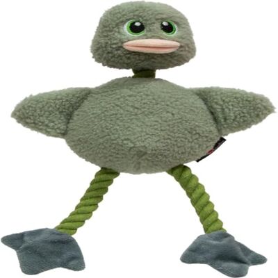 JACK AND VANILLA , Amidoo Soft and Attractive Plush Duck Dog Toy, 30 cm, A must for awakening and entertaining your four-legged companion JACK AND VANILLA , Amidoo Soft and Attractive Plush Duck Dog Toy, 30 cm, A must for awakening and entertaining your four-legged companion