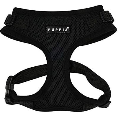 Puppia Ritefit Dog Harness small dog and medium dog harness Adjustable and Super soft in many colours Also usable as Puppy Harness Anti Pull Dog Lead, Black, M Puppia Ritefit Dog Harness small dog and medium dog harness Adjustable and Super soft in many colours Also usable as Puppy Harness Anti Pull Dog Lead, Black, M