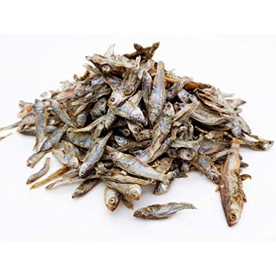 HERONS Dried Sprats Large Dried Whole Fish For Dogs, Puppies, Turtles, Pond Fish, Birds, Reptiles, Mammals Omega-3 & Omega-6 Fatty Acids 70.4% Protein Content 1000 Grams HERONS Dried Sprats Large Dried Whole Fish For Dogs, Puppies, Turtles, Pond Fish, Birds, Reptiles, Mammals Omega-3 & Omega-6 Fatty Acids 70.4% Protein Content 1000 Grams