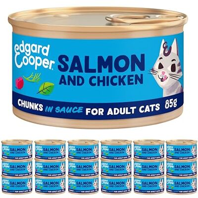 Edgard & Cooper - Feed Me Real Salmon and Chicken - Cat Food Edgard & Cooper - Feed Me Real Salmon and Chicken - Cat Food