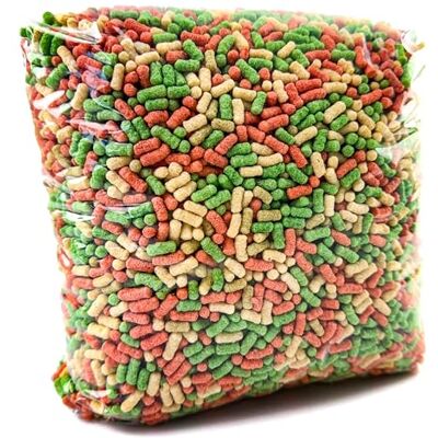 HERONS Pond Sticks Mix Ultralight (5L Refill Bag) Koi & Goldfish Food Excellent Value Complete Feed for all Pond Fish Premium, Variety Pond Sticks 5 Litre HERONS Pond Sticks Mix Ultralight (5L Refill Bag) Koi & Goldfish Food Excellent Value Complete Feed for all Pond Fish Premium, Variety Pond Sticks 5 Litre