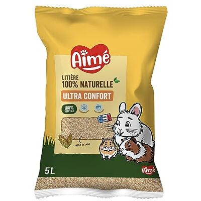 Aimé Aime Organic Litter for Small Animals 5 L Aimé Aime Organic Litter for Small Animals 5 L