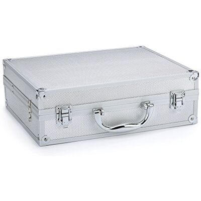 Top Performance Clipper Cases — Durable Aluminum Clipper Cases for Professional Pet Groomers, Chrome Top Performance Clipper Cases — Durable Aluminum Clipper Cases for Professional Pet Groomers, Chrome