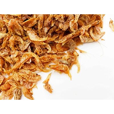 HERONS Dried Shrimp 3-5 cm For Turtles, Birds, Reptiles, Mammals, Koi & Pond Fish 100% Natural High Protein Ballast Substances & Chitin Regulates Digestion 800 Grams HERONS Dried Shrimp 3-5 cm For Turtles, Birds, Reptiles, Mammals, Koi & Pond Fish 100% Natural High Protein Ballast Substances & Chitin Regulates Digestion 800 Grams