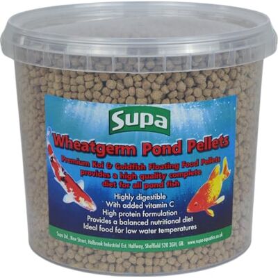Supa - Wheatgerm Pond Food Pellets - 1.5kg - Wheatgerm - Pond Fish Food Pellets Supa - Wheatgerm Pond Food Pellets - 1.5kg - Wheatgerm - Pond Fish Food Pellets
