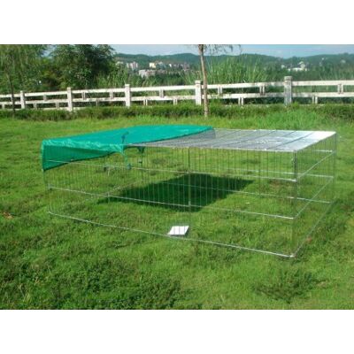 VivaPet XXXL Rabbit Guinea Pig Dog Duck Chicken Playpen Enclosure Run with Roof & Net, 4 Doors, Large Pet Play Pen, Silver Galvanized Anti-Rust, 85-Inch XXXL (216 x 122 x 62 cm) VivaPet XXXL Rabbit Guinea Pig Dog Duck Chicken Playpen Enclosure Run with Roof & Net, 4 Doors, Large Pet Play Pen, Silver Galvanized Anti-Rust, 85-Inch XXXL (216 x 122 x 62 cm)