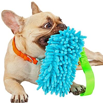 Dog Toy Bungee Mop - Safe Active Play Dog Toy Bungee Mop - Safe Active Play