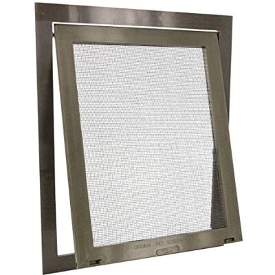 PetSafe Cat Door for Screen Door Size Small – for Small Dogs and Cats up to 30 lb – Use in Screen Doors – Window Screens and Porch Screens PetSafe Cat Door for Screen Door Size Small – for Small Dogs and Cats up to 30 lb – Use in Screen Doors – Window Screens and Porch Screens