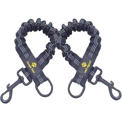 Snagle Paw Bungee Dog Leash Extension Attachment, 18” Shock Absorbing Lead Extension Absorber, Prevent Injury on Arm and Shoulder & Save Dogs from Getting Hurt, Great for Bicycle, Running, Walking Snagle Paw Bungee Dog Leash Extension Attachment, 18” Shock Absorbing Lead Extension Absorber, Prevent Injury on Arm and Shoulder & Save Dogs from Getting Hurt, Great for Bicycle, Running, Walking