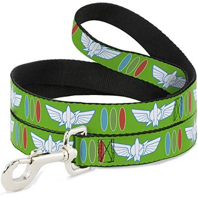 Buckle-Down Dog Leash Toy Story Buzz Lightyear Bounding Space Ranger Logo Buttons 4 Feet Long 0.5 Inch Wide, DL-WDY493-N Buckle-Down Dog Leash Toy Story Buzz Lightyear Bounding Space Ranger Logo Buttons 4 Feet Long 0.5 Inch Wide, DL-WDY493-N