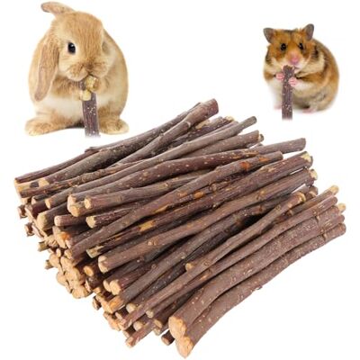 ASelected Apple Sticks Small Animals Molar for Guinea Pigs Rabbits Squirrel Hamster Bunny Pet Chew Toy(1 Kg) ASelected Apple Sticks Small Animals Molar for Guinea Pigs Rabbits Squirrel Hamster Bunny Pet Chew Toy(1 Kg)