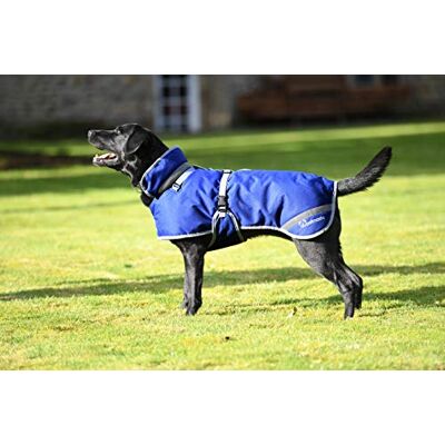 Woofmasta Deluxe Dog Coat, 25 cm Size, Navy Blue Woofmasta Deluxe Dog Coat, 25 cm Size, Navy Blue