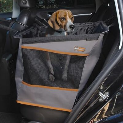 K&H PET PRODUCTS Buckle N' Go pet car seat grey small 51 x 33 x 49 cm K&H PET PRODUCTS Buckle N' Go pet car seat grey small 51 x 33 x 49 cm