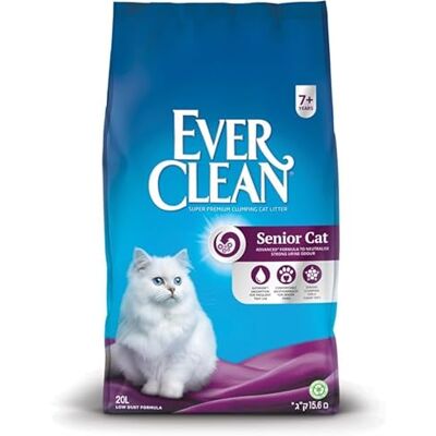 Ever Clean Senior Cat, Clumping Cat Litter 20L Ever Clean Senior Cat, Clumping Cat Litter 20L