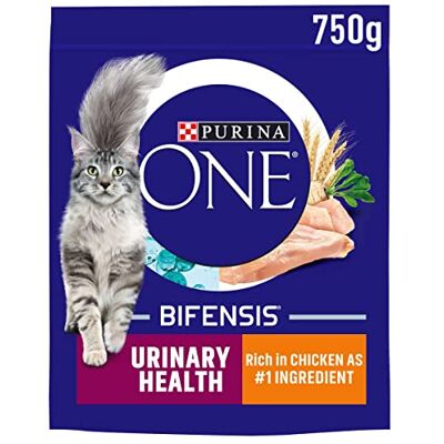 PURINA ONE Urinary Health Chicken Dry Cat Food 750g (Pack of 4) PURINA ONE Urinary Health Chicken Dry Cat Food 750g (Pack of 4)
