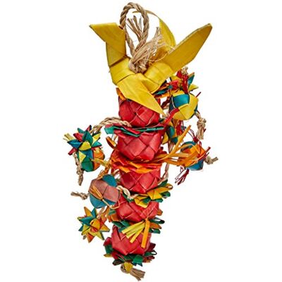 Planet Pleasures Bird Tower Piata Bird Toy, Small Planet Pleasures Bird Tower Piata Bird Toy, Small