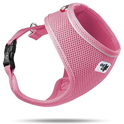 Curli Basic Harness Air-Mesh Pink M Curli Basic Harness Air-Mesh Pink M