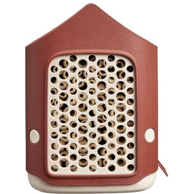 elho Cosy Insect Hotel 18cm Insects and Bees Shelter 100% Recycled Plastic L17.6 x W18 x H23 cm Red/Tuscan Red elho Cosy Insect Hotel 18cm Insects and Bees Shelter 100% Recycled Plastic L17.6 x W18 x H23 cm Red/Tuscan Red