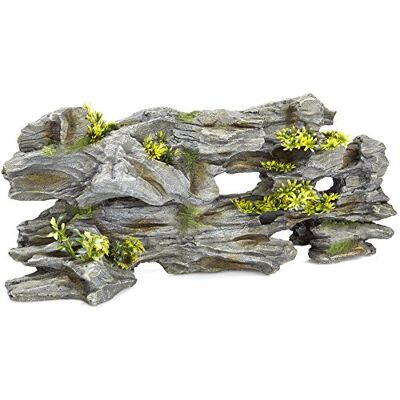CLASSIC Driftwood with Plants Aquarium Ornaments 535 x 130 x 242 mm Hand-Painted Resin Decoration for Freshwater Fish Tanks & Aquascapes CLASSIC Driftwood with Plants Aquarium Ornaments 535 x 130 x 242 mm Hand-Painted Resin Decoration for Freshwater Fish Tanks & Aquascapes