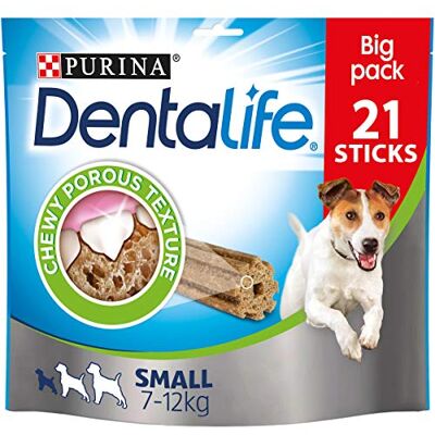 Dentalife Small Dental Chicken Dog Chews 21 Sticks (Pack of 3) Dentalife Small Dental Chicken Dog Chews 21 Sticks (Pack of 3)