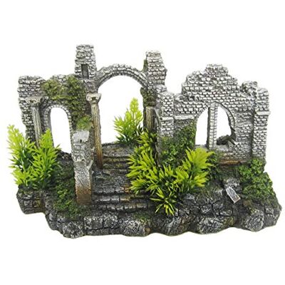 CLASSIC Ruined Castle with Plants 255mm CLASSIC Ruined Castle with Plants 255mm
