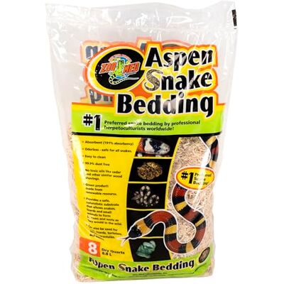 Zoo Med SB-8 Aspen Snake Bedding, 8.8 Litre Zoo Med SB-8 Aspen Snake Bedding, 8.8 Litre