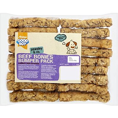 Good Boy Munchy Beef Bonies Bumper Pack Dog Chews A Perfect Treat or Reward Pack of 18 Dog Training Treats Good Boy Munchy Beef Bonies Bumper Pack Dog Chews A Perfect Treat or Reward Pack of 18 Dog Training Treats