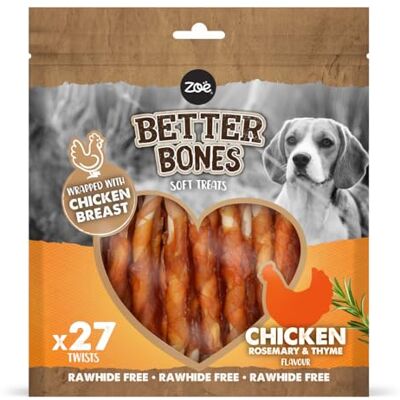 Zeus Better Bones Chicken Twists - Dog Treats Zeus Better Bones Chicken Twists - Dog Treats