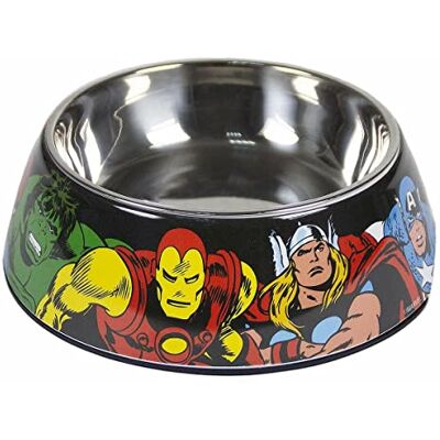 CERDÁ LIFE'S LITTLE MOMENTS Dog Bowl Ideal Design for Small and Medium Dogs Size M D 17.5 cm H 5.6 cm Capacity 410 ML Marvel Studios® Officially Licensed, MULTICOLOR CERDÁ LIFE'S LITTLE MOMENTS Dog Bowl Ideal Design for Small and Medium Dogs Size M D 17.5 cm H 5.6 cm Capacity 410 ML Marvel Studios® Officially Licensed, MULTICOLOR