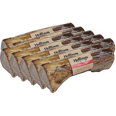 Hollings Filled Smoked Shank Bone Dog Chew, Delicious, Air Dried Long Lasting Bone for Adult Dogs, Made with 100% Natural Ingredients (1 Bone) Hollings Filled Smoked Shank Bone Dog Chew, Delicious, Air Dried Long Lasting Bone for Adult Dogs, Made with 100% Natural Ingredients (1 Bone)