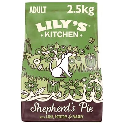 Lily's Kitchen Lily’s Kitchen Made with Natural Ingredients Adult Dry Dog Food Shepherd’s Pie Balanced Recipe 2.5kg Bag Lily's Kitchen Lily’s Kitchen Made with Natural Ingredients Adult Dry Dog Food Shepherd’s Pie Balanced Recipe 2.5kg Bag