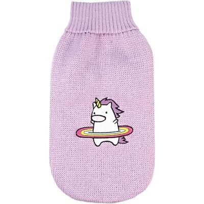 Record Lilac High-Neck Dog Sweater - Dog Clothes Record Lilac High-Neck Dog Sweater - Dog Clothes