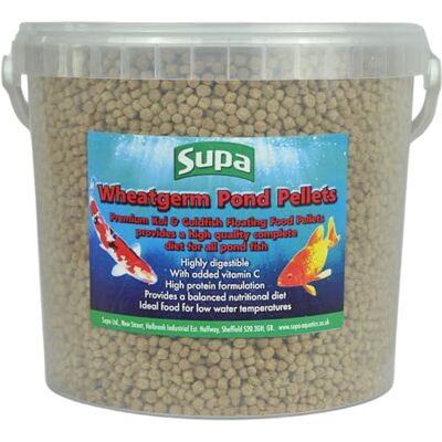 Supa - Wheatgerm Pond - 2.5 kg - Wheatgerm - Fish Food Pellets Supa - Wheatgerm Pond - 2.5 kg - Wheatgerm - Fish Food Pellets