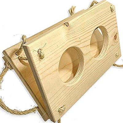 SMALL PET SELECT Enrichment Platforms – Natural Play Tables & Digging Boards for Rabbits & Small Pets (Hay Manger Small) SMALL PET SELECT Enrichment Platforms – Natural Play Tables & Digging Boards for Rabbits & Small Pets (Hay Manger Small)