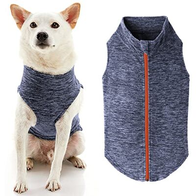 GOOBY Zip Up Fleece Dog Sweater Gray Wash, 3X-Large Warm Pullover Fleece Step-in Dog Jacket Without Ring Leash Winter Small Dog Sweater Dog Clothes for Small Dogs Boy and Medium Dogs GOOBY Zip Up Fleece Dog Sweater Gray Wash, 3X-Large Warm Pullover Fleece Step-in Dog Jacket Without Ring Leash Winter Small Dog Sweater Dog Clothes for Small Dogs Boy and Medium Dogs