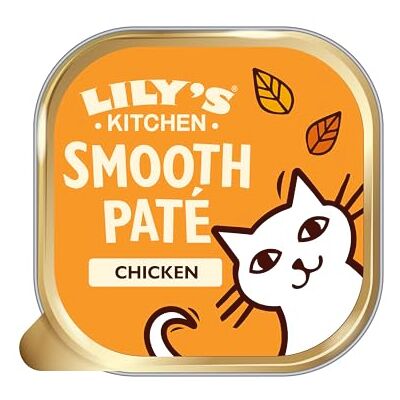 Lily's Kitchen Lily’s Kitchen Smooth Chicken Paté Complete Adult Cat Food 19 x 85g Lily's Kitchen Lily’s Kitchen Smooth Chicken Paté Complete Adult Cat Food 19 x 85g