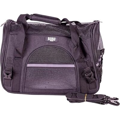 Quibropets Bubupets Pet Carrier – Carrier for Dogs and Cats – Durable and Comfortable Travel Backpack – 40 x 20 x 26 cm – up to 8 kg – Black Quibropets Bubupets Pet Carrier – Carrier for Dogs and Cats – Durable and Comfortable Travel Backpack – 40 x 20 x 26 cm – up to 8 kg – Black