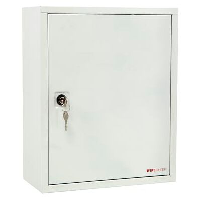 Firechief FMDCK/WHITE Document Cabinet with Key Lock, White Firechief FMDCK/WHITE Document Cabinet with Key Lock, White