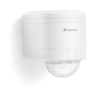 Steinel Motion Detector IS 240 DUO White 240° Coverage Indoor & Outdoor Motion Sensor w/ 12 m Range Wall Mounted Infrared Motion Sensor Steinel Motion Detector IS 240 DUO White 240° Coverage Indoor & Outdoor Motion Sensor w/ 12 m Range Wall Mounted Infrared Motion Sensor