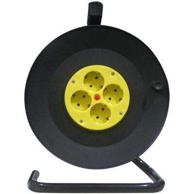 Blendend 4 Plugs, 25 m, 3Gx1.5 mm, Copper, with Safety Thermostat, 3250 W max, Ideal for prolonging Electrical Connections, Monochrome Blendend 4 Plugs, 25 m, 3Gx1.5 mm, Copper, with Safety Thermostat, 3250 W max, Ideal for prolonging Electrical Connections, Monochrome