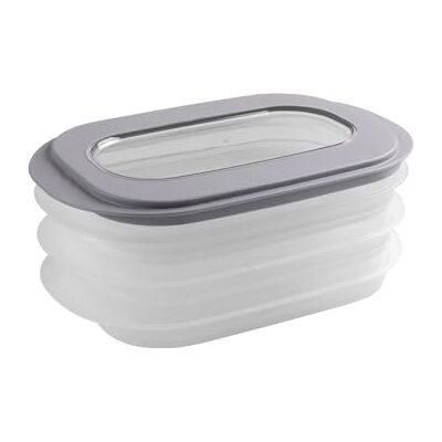 SUNWARE perfectly organised Sunware E-Claire Meat Keeper Transparent Anthracite colour SUNWARE perfectly organised Sunware E-Claire Meat Keeper Transparent Anthracite colour