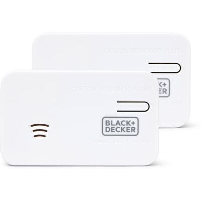 Black & Decker Carbon Monoxide Detector, 2-Pack Black & Decker Carbon Monoxide Detector, 2-Pack